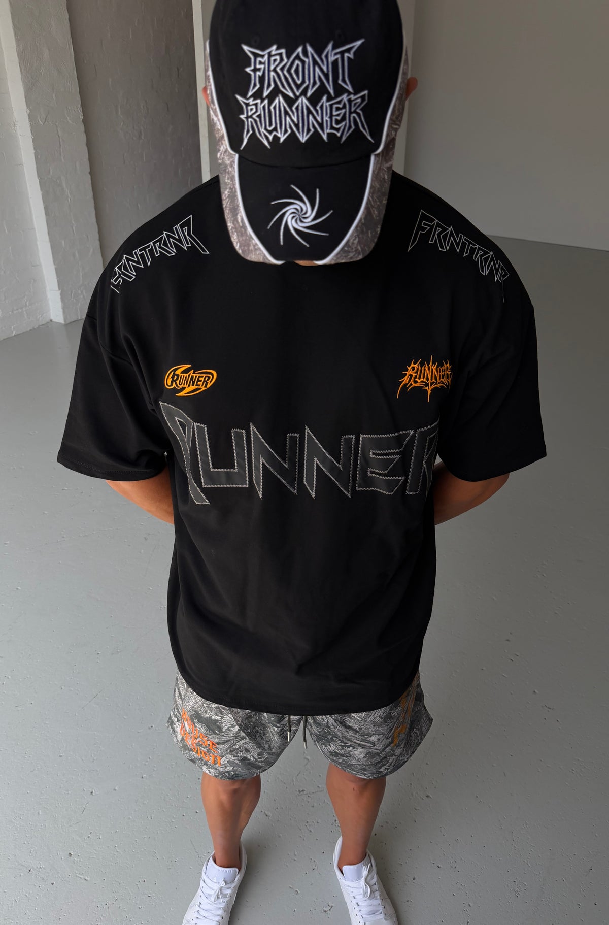 Nightburn Tee Black Mandarin [men]
