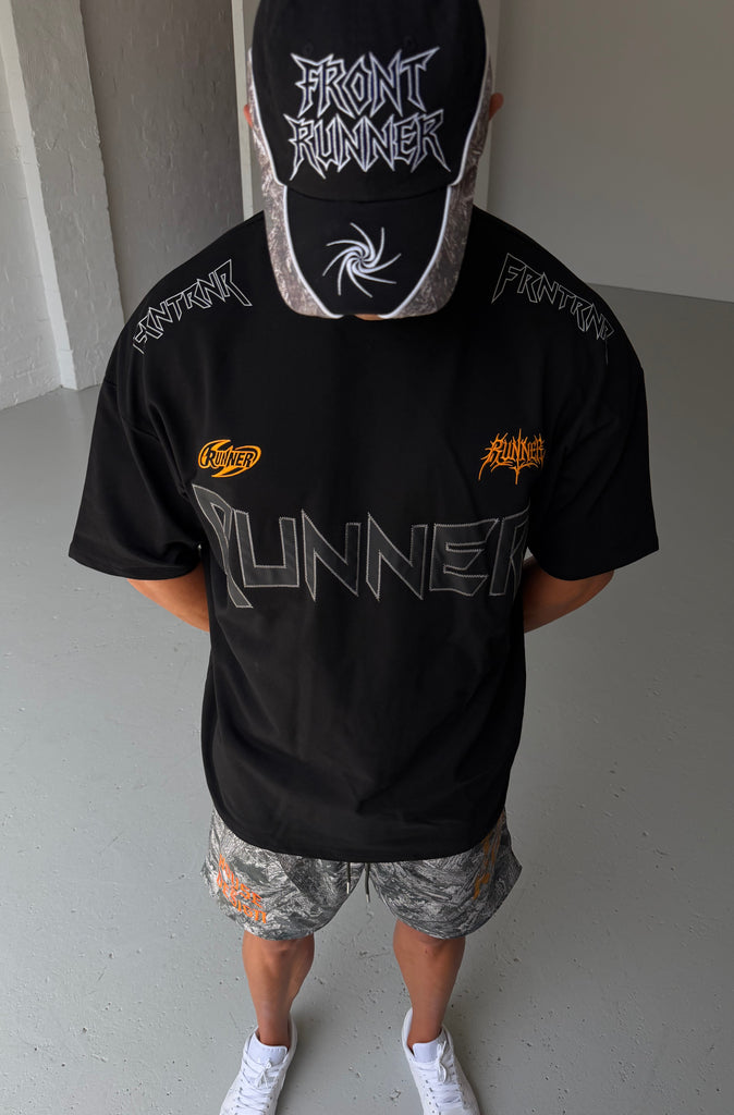 Nightburn Tee - Black Mandarin