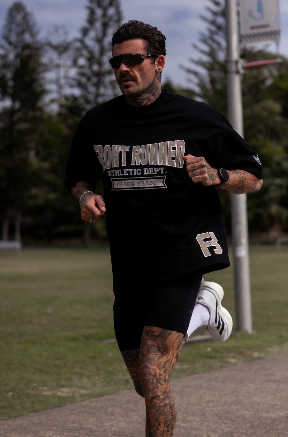 Athletic Department Tee - Black/Malt - Men