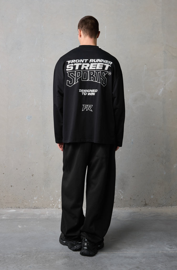 Street Sports L/S Tee - Black