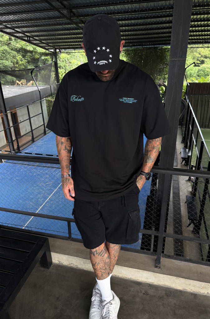 Insignia Tee Black Teal [men]