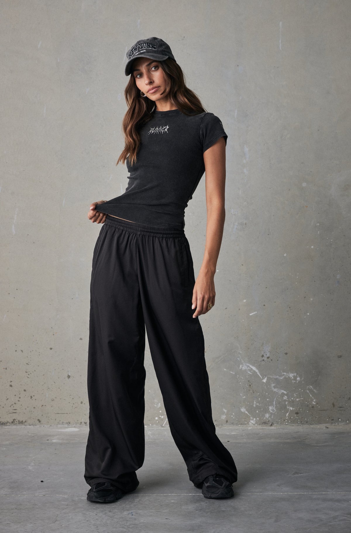 Tribe Nano Tee - Washed Black - Women