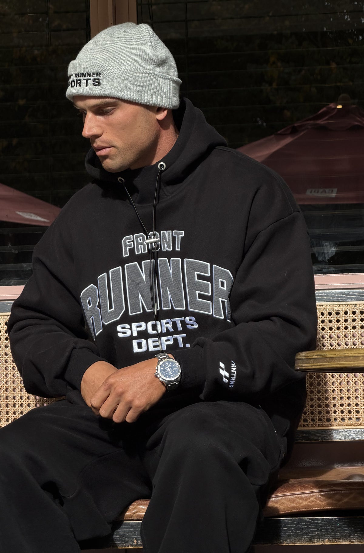 Sports Dept Hoodie Black [men]