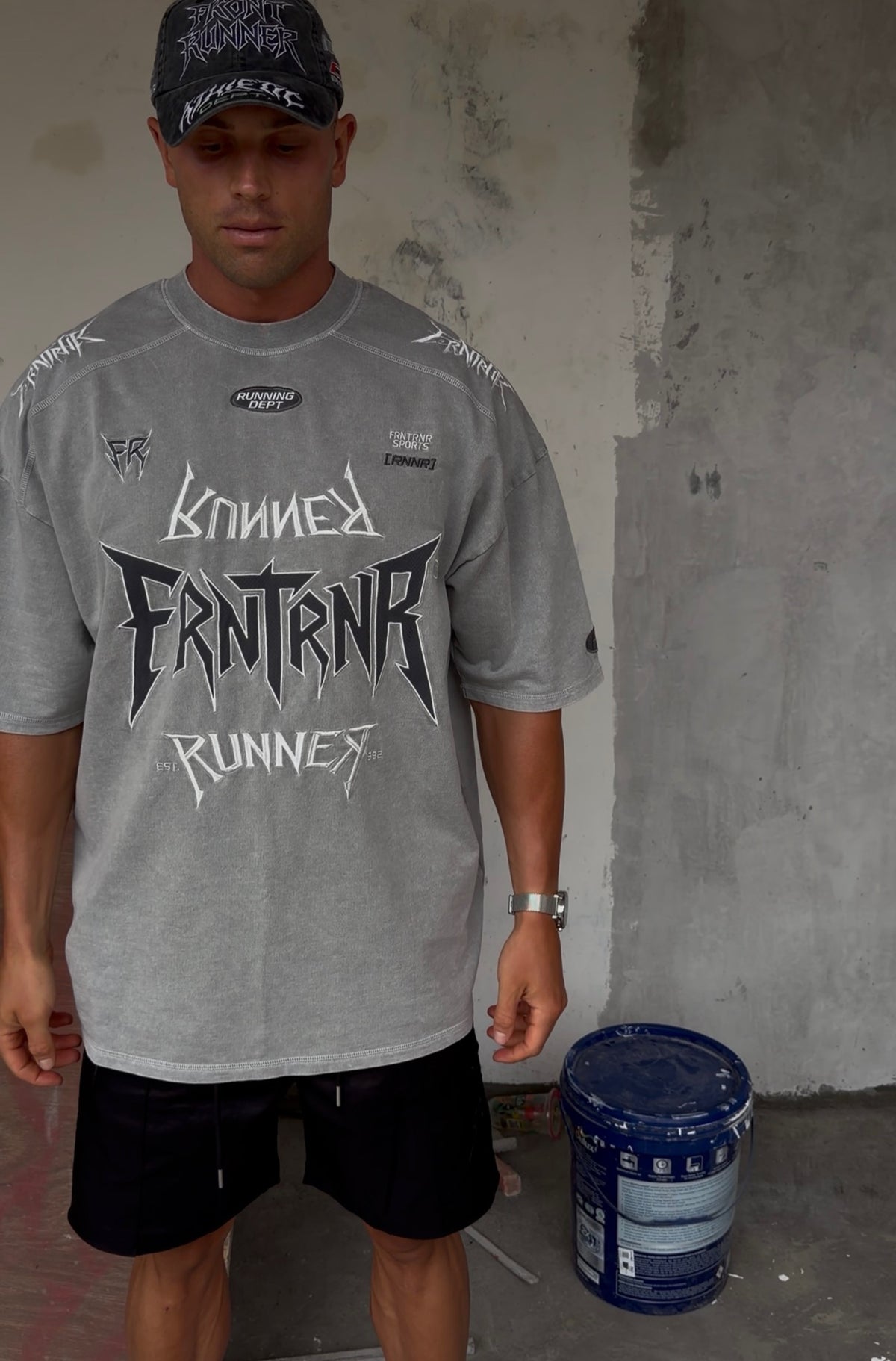 Tagged Tee - Concrete - Men