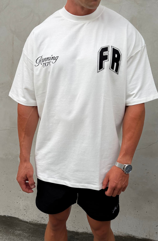 Classic Running Dept Tee Vanilla [men]