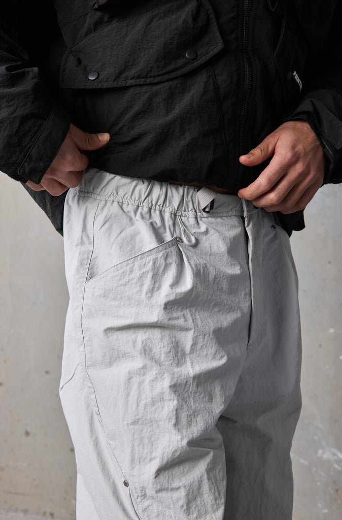 FR Wide Leg Tech Pant - Smoke