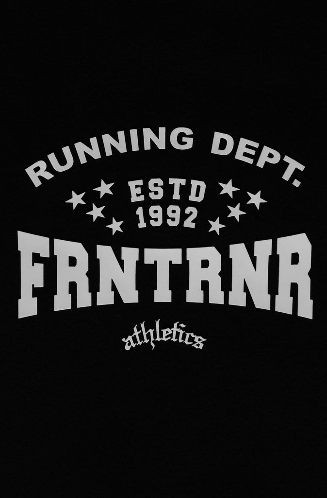 FRNTRNR ESTD Hoodie Black