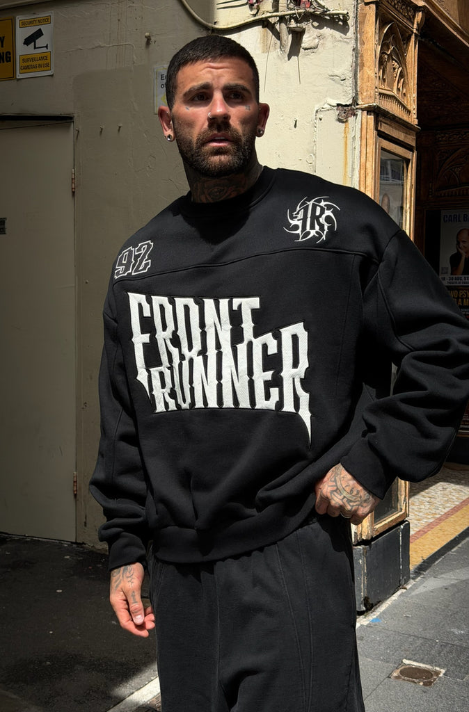 Pyro Crewneck Black Vanilla