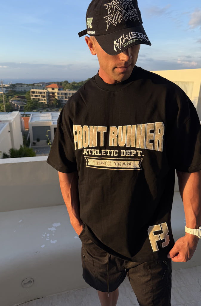Athletic Department Tee Black/Malt