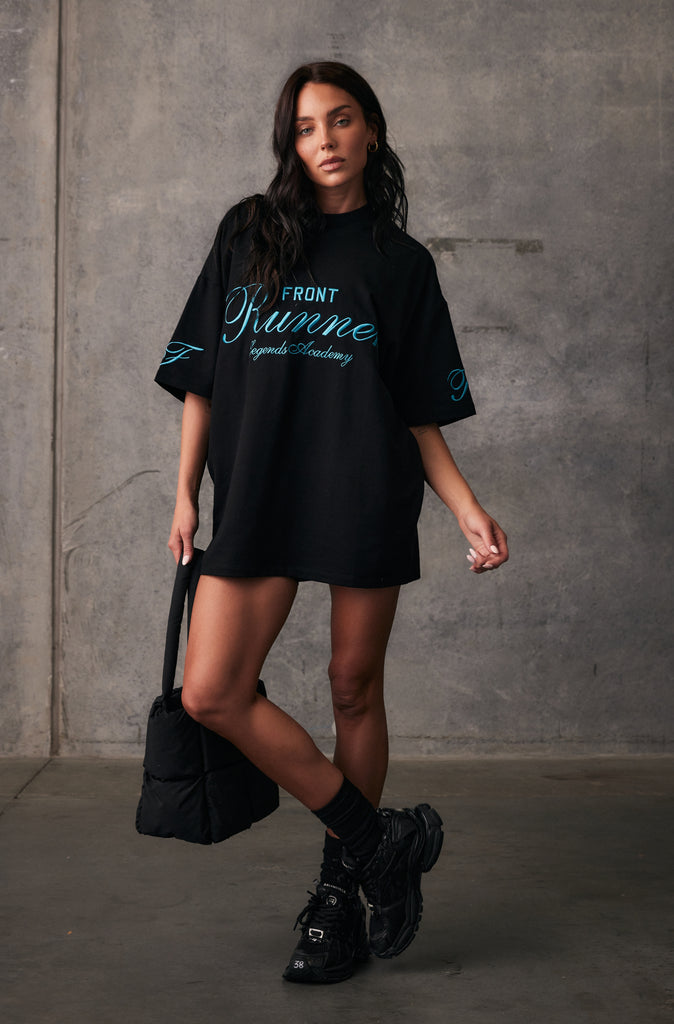 LA Tee - Black & Teal