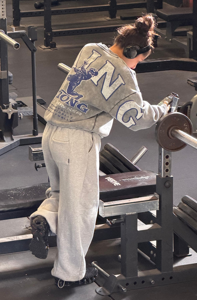 Pillars of Strength Crewneck Concrete
