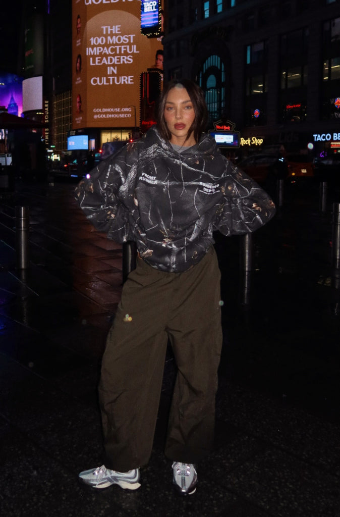 Running Dept Hoodie Night Camo
