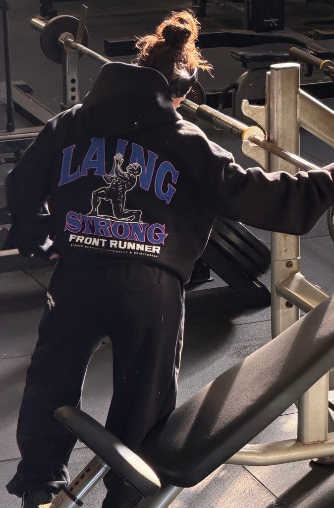 Strongman Legacy Hoodie Black Pop