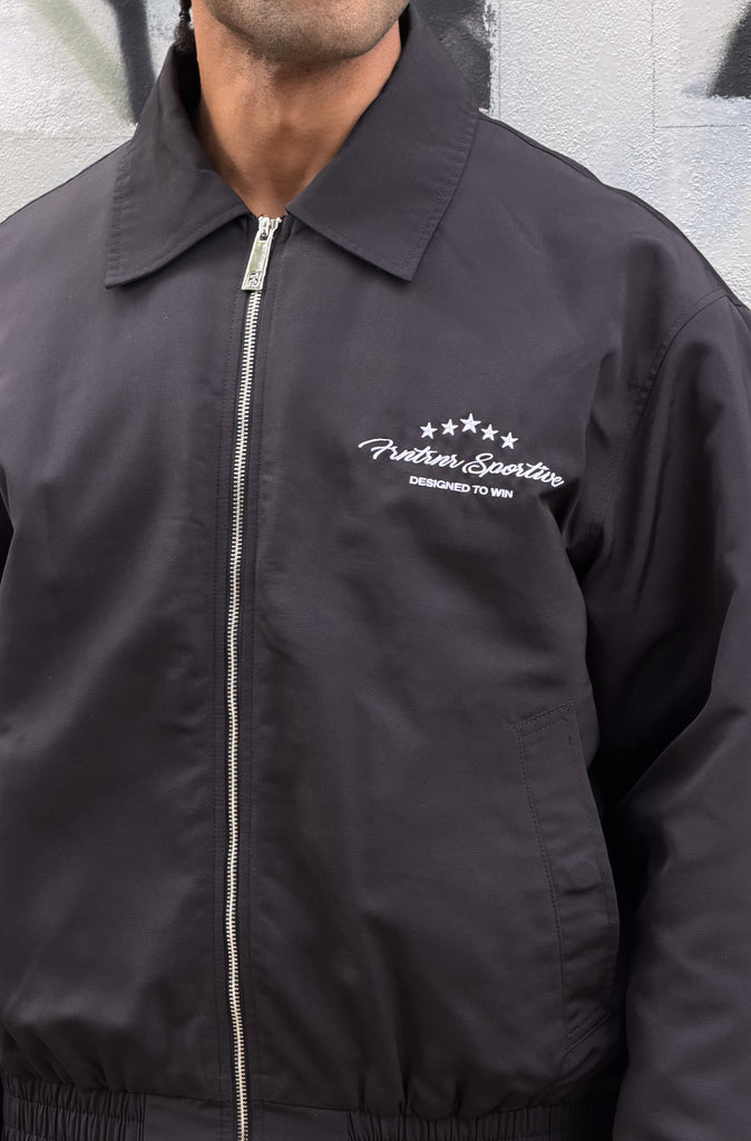 Sportive Bomber Black