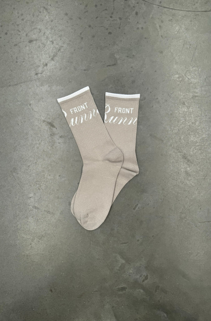 Front Runner Classic 2 Pack Socks - Grey & White