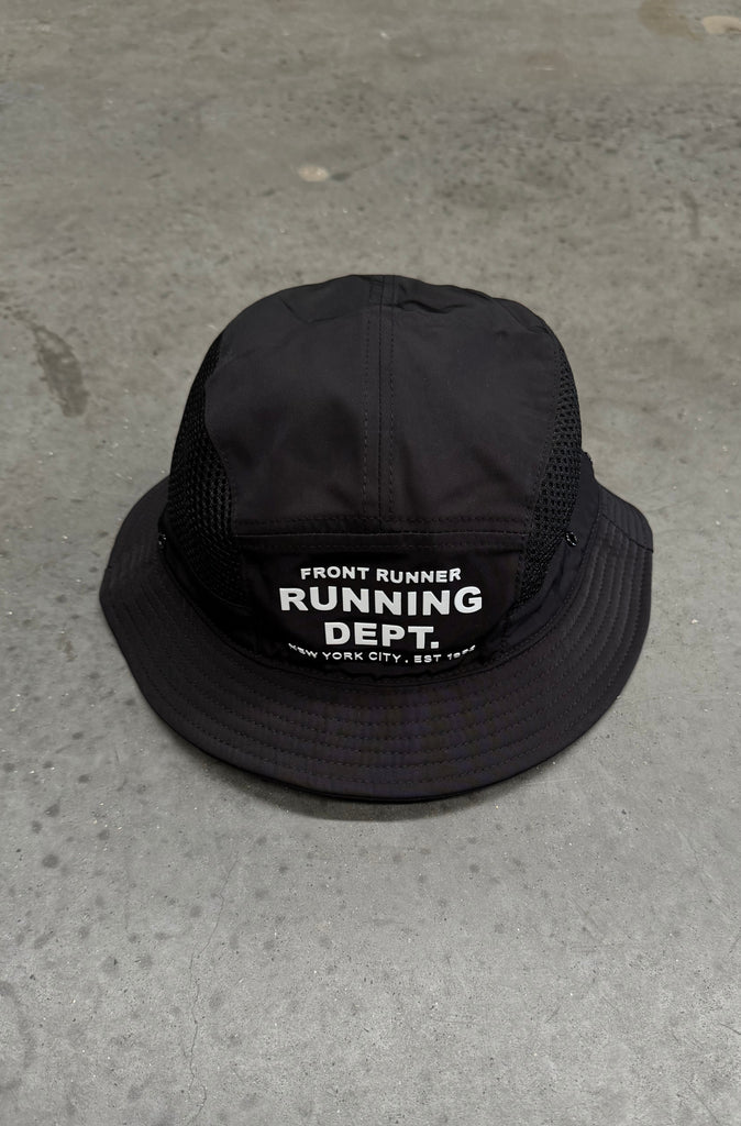 Running Dept Bucket Hat - Black