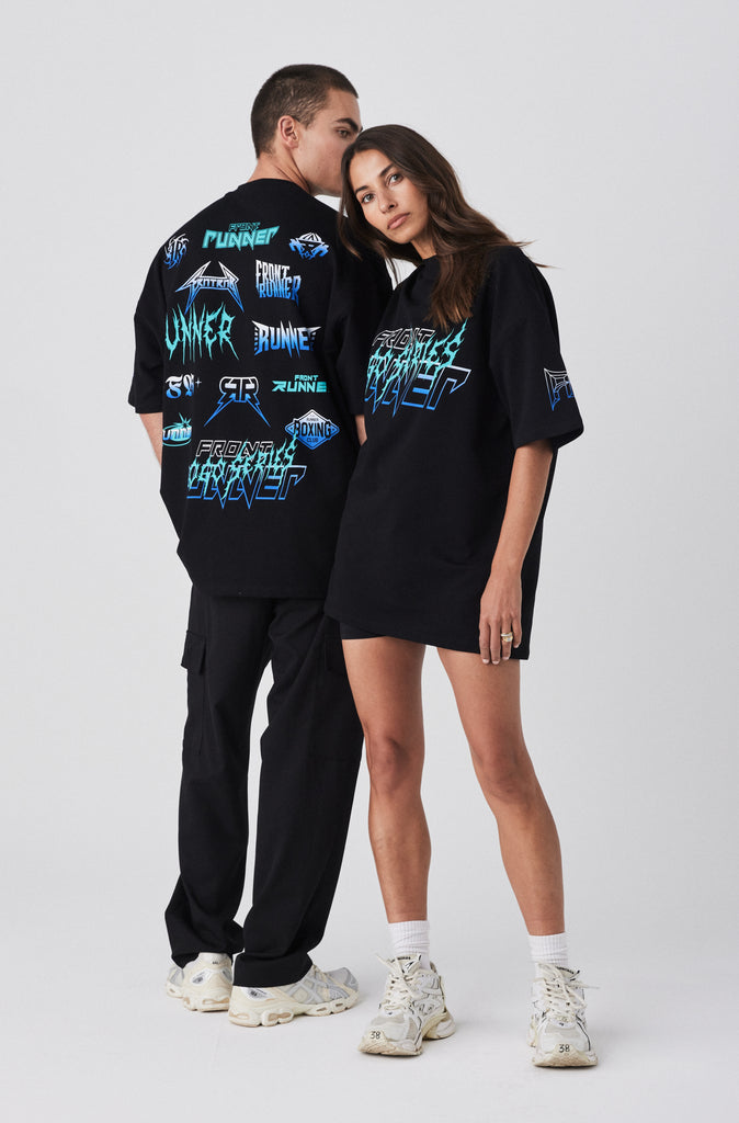 Grit Series Tee - Black Tiffany