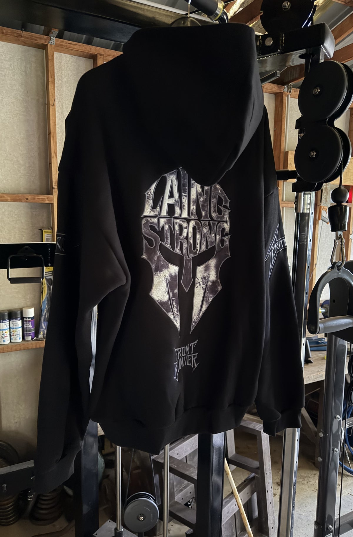 Lead the Charge Hoodie Black