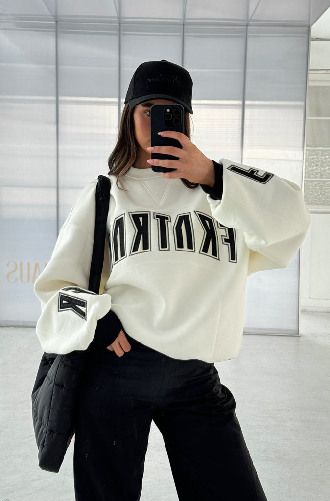 FRNTRNR Crewneck - Vanilla
