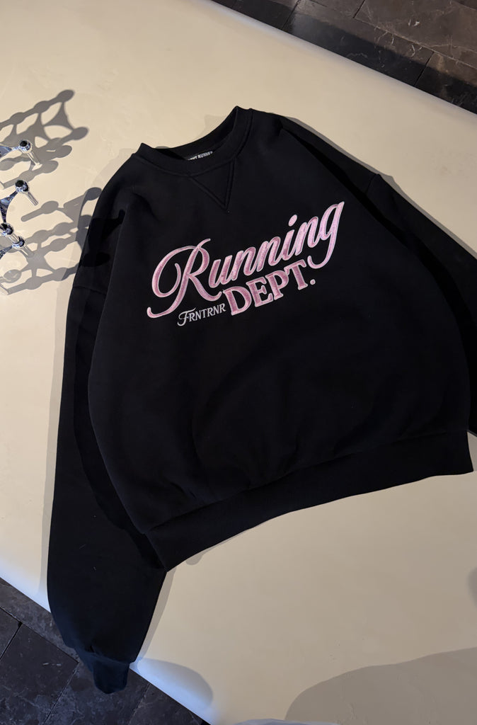 Founder Crewneck Black Candy