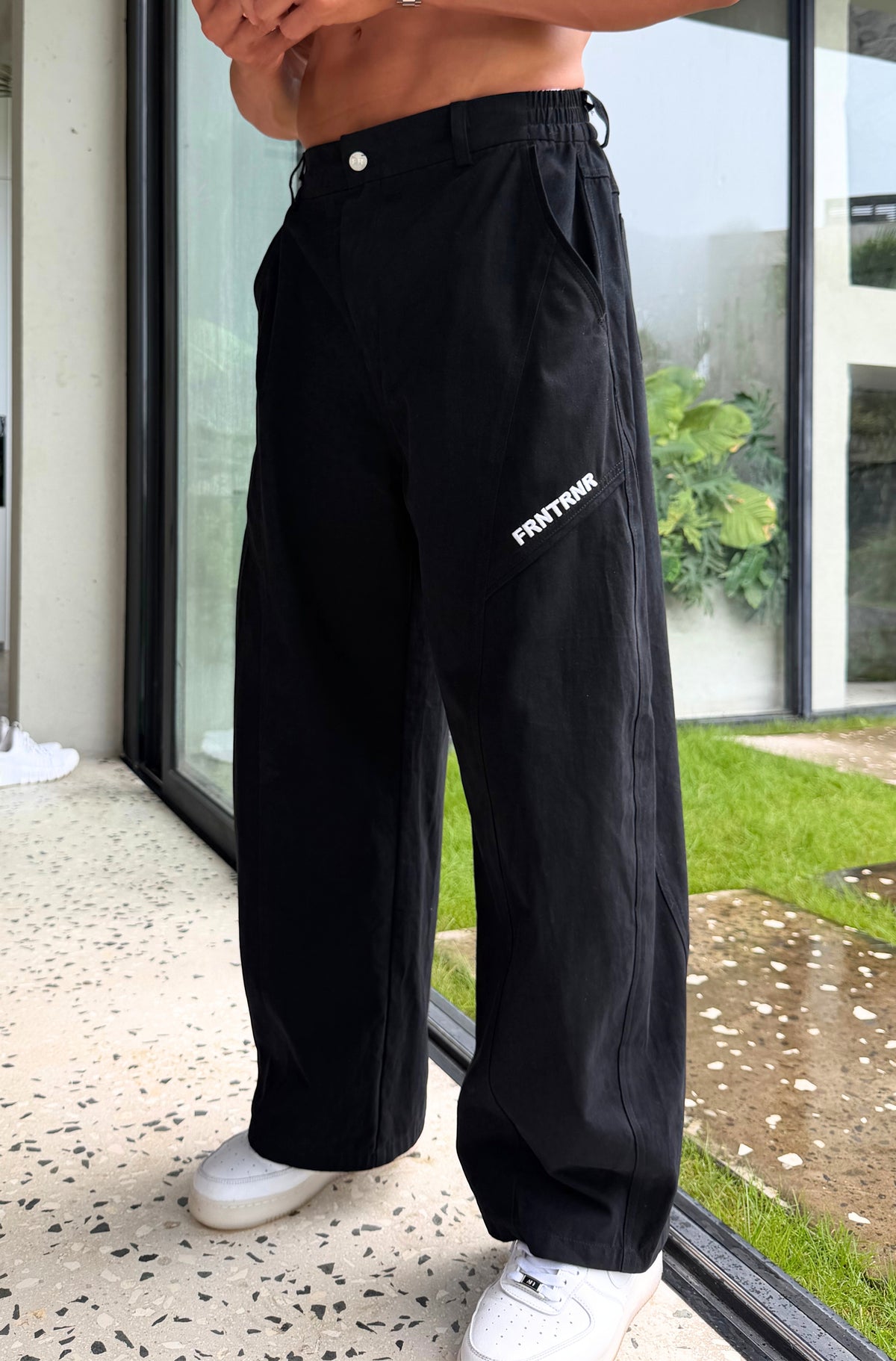 Worker Twill Pant Black [men]