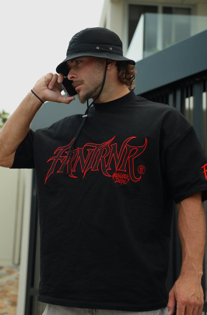 Thorned Legacy Tee Black Red [men]