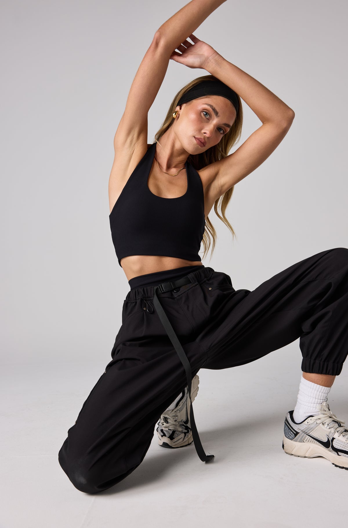 Coordinate Tech Pant Black [women]