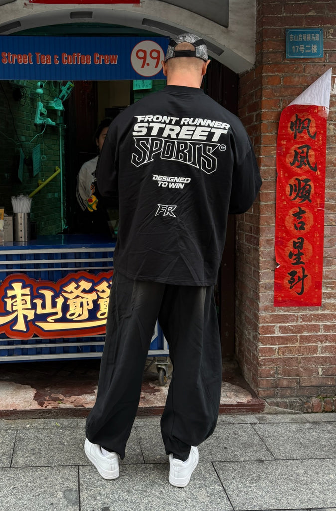 Street Sports L/S Tee Black