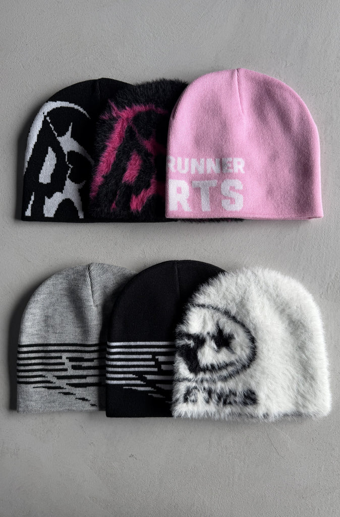 Studio Skull Beanie Pink