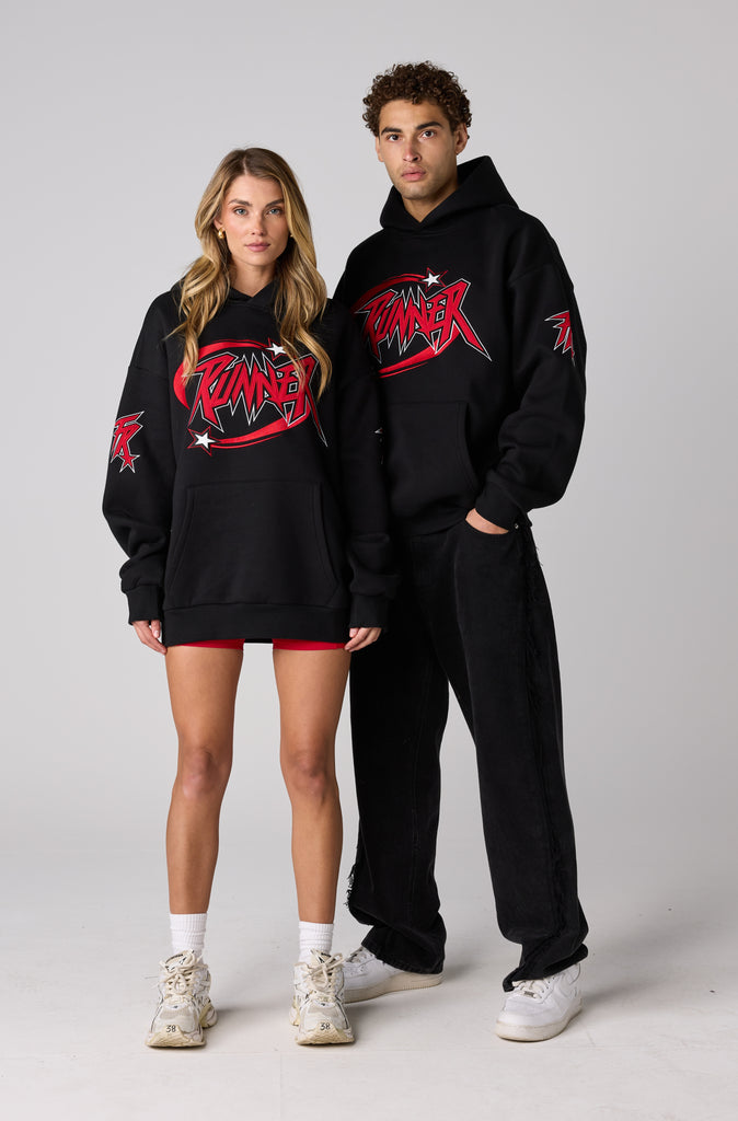 Supanova Hoodie - Black Cherry