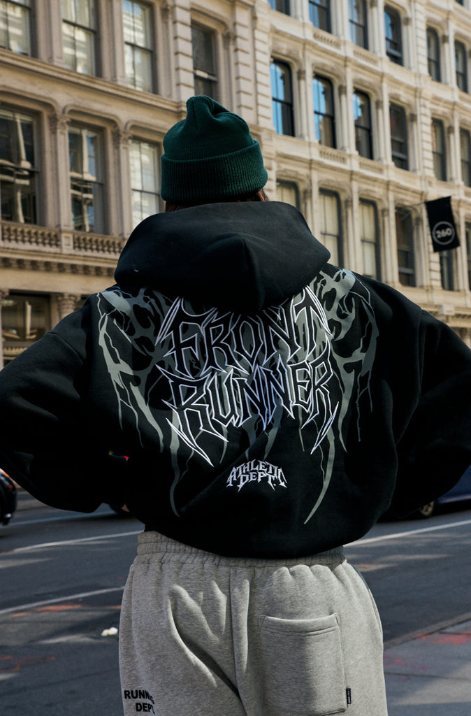 Sigil Zip Hoodie Black