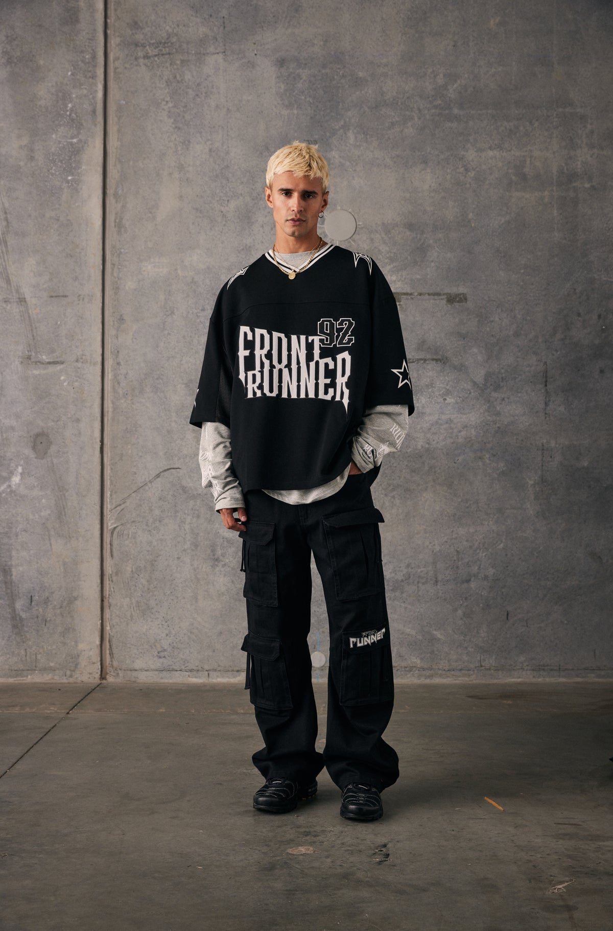 Pyro Jersey - Black - Men