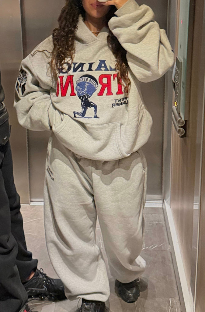 Atlas Rise Hoodie Grey Marle