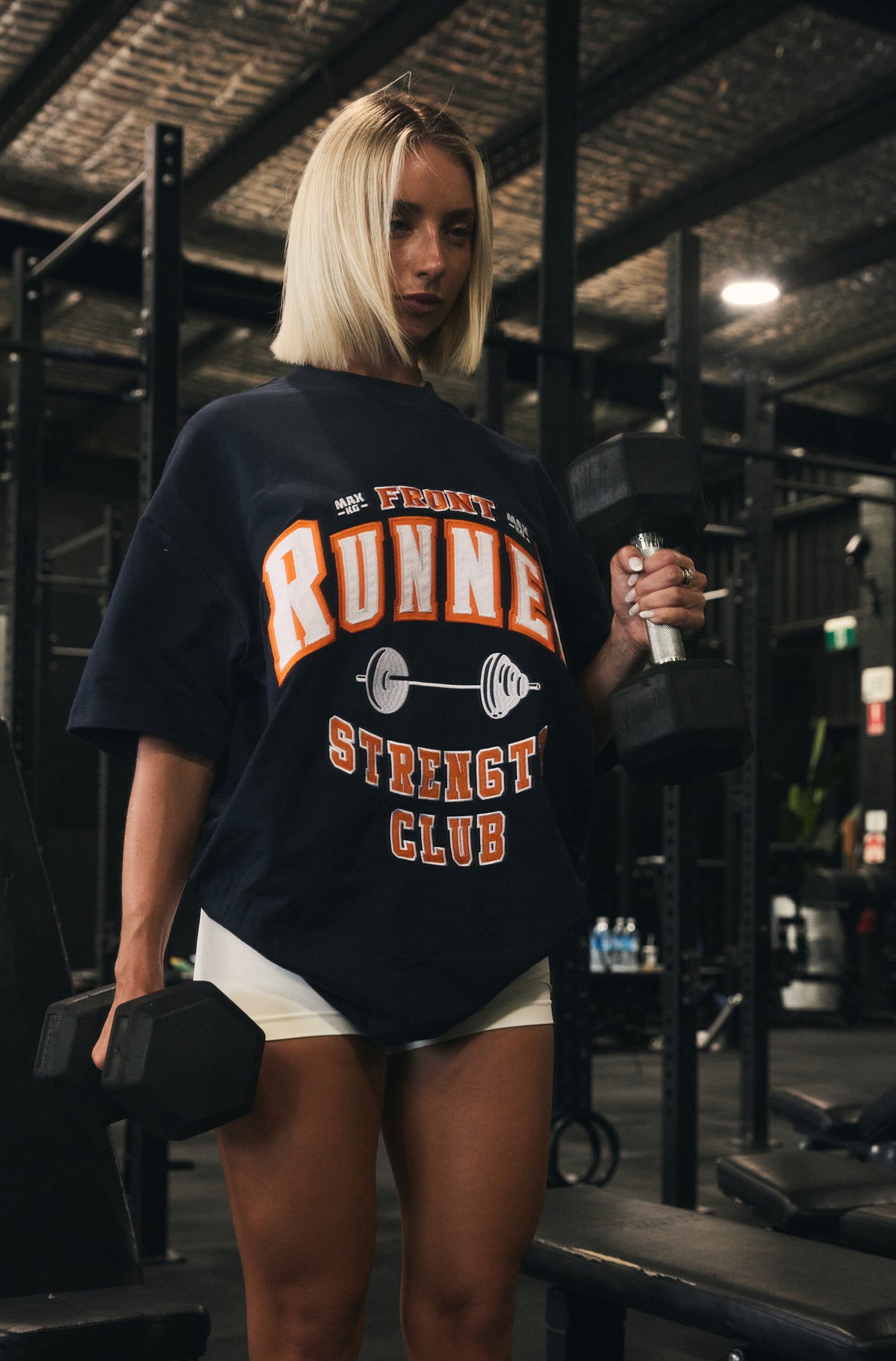 Strength Tee - Midnight - Women