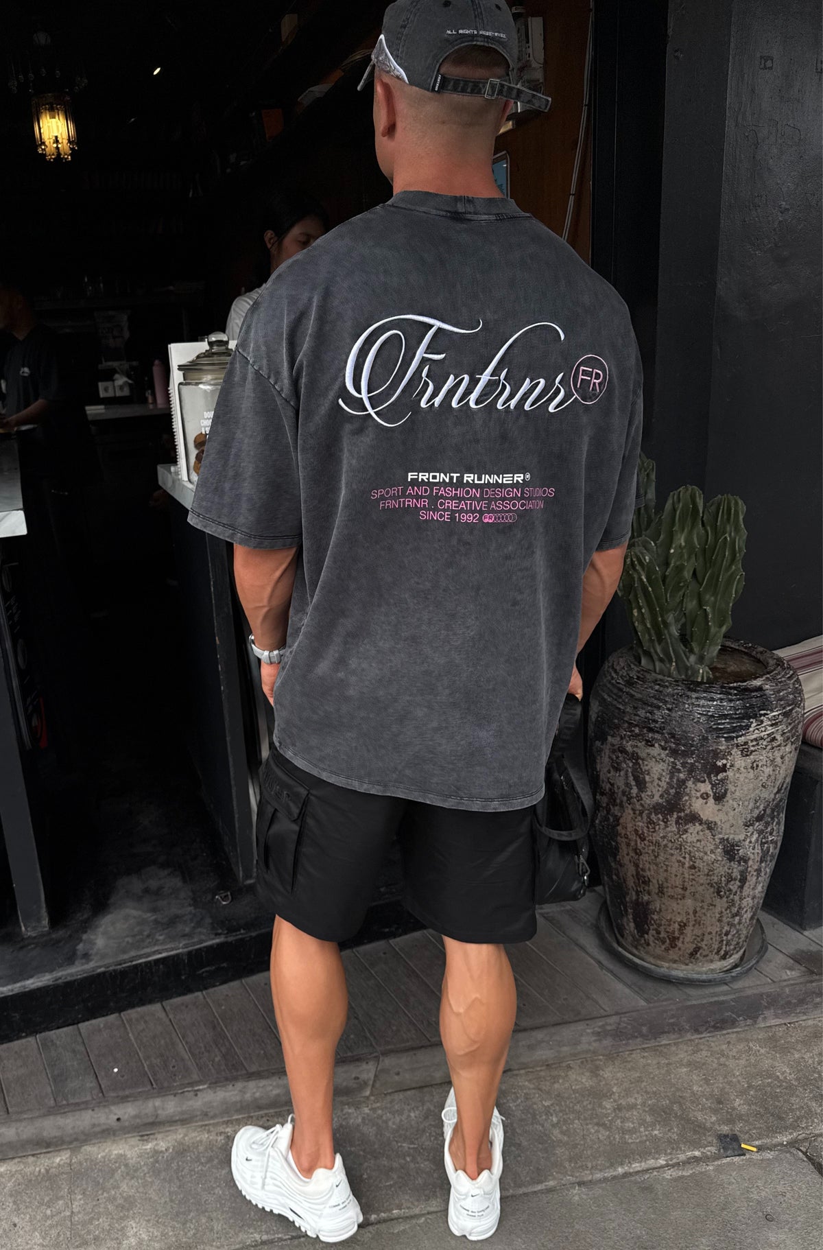 Insignia Tee - Washed Black - Men