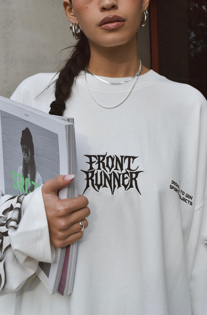 Ashline L/S Tee White