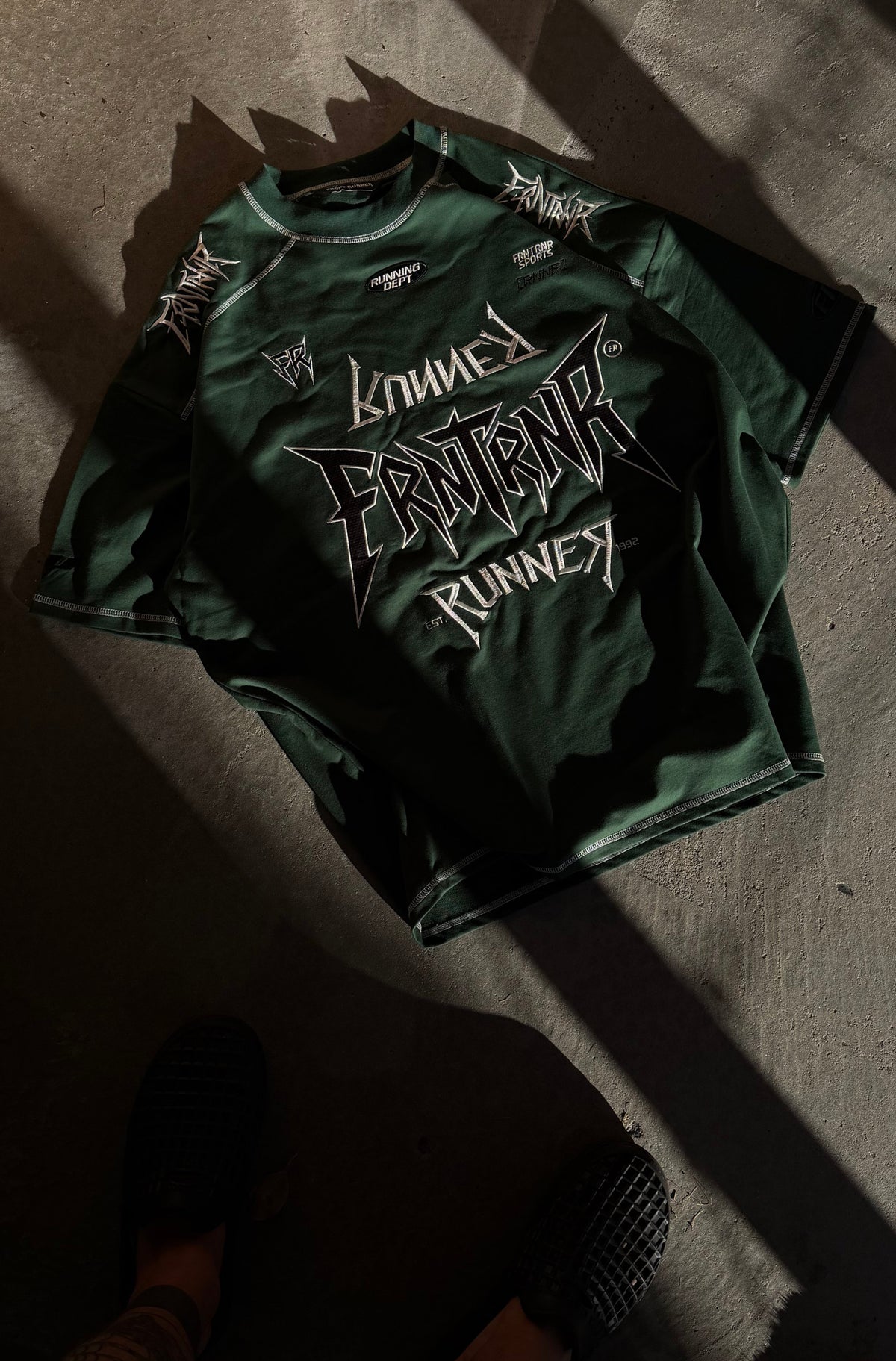 Tagged Tee - College Green - Women