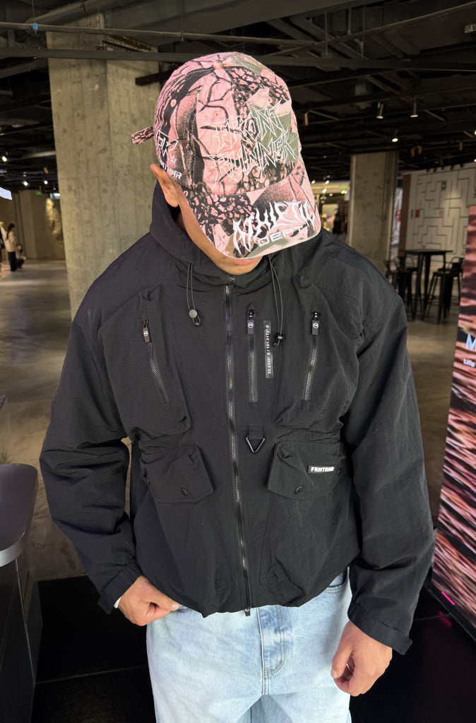 Offset Cap Pink Camo