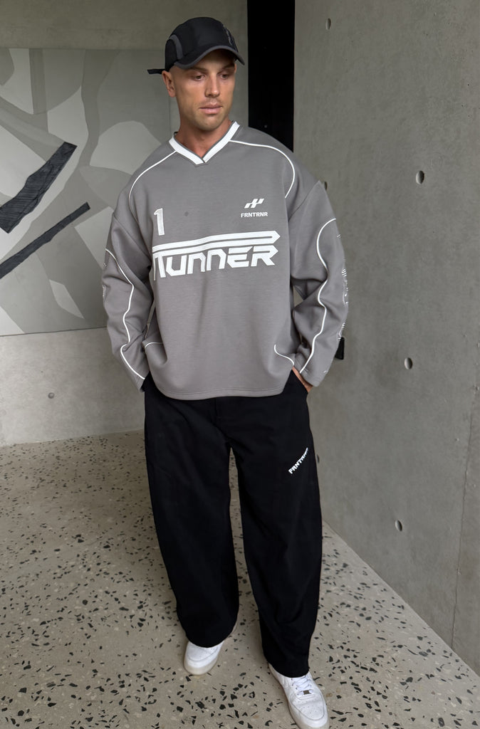 Striker L/S Jersey Grey