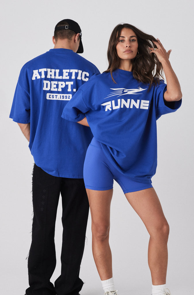 Road Runner Tee - Cobalt