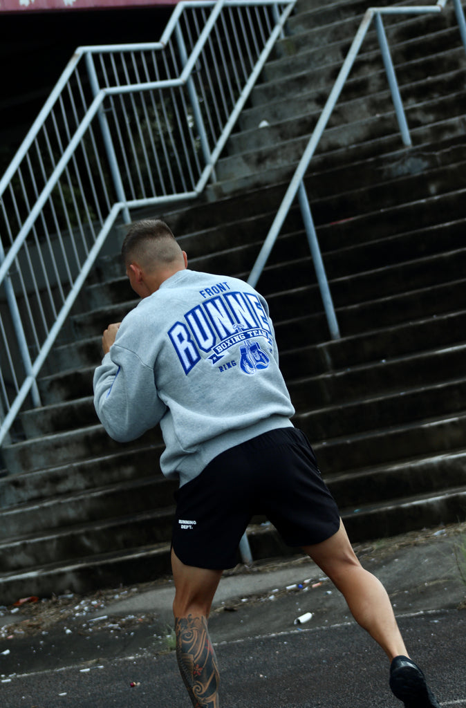 Ringside Crewneck Grey Marle