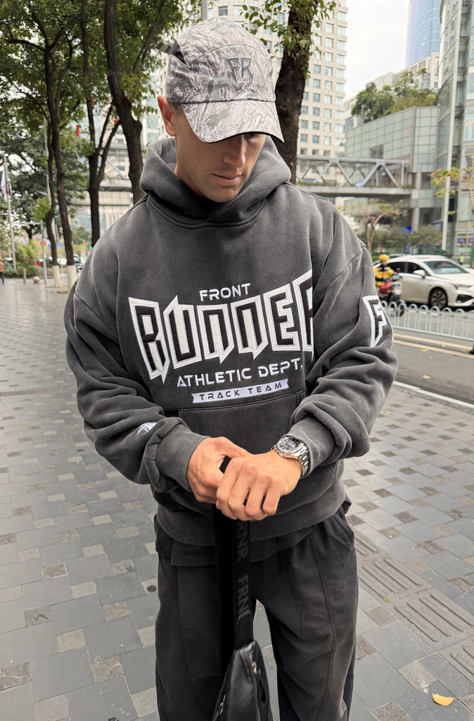 Viper Dept Hoodie Washed Black