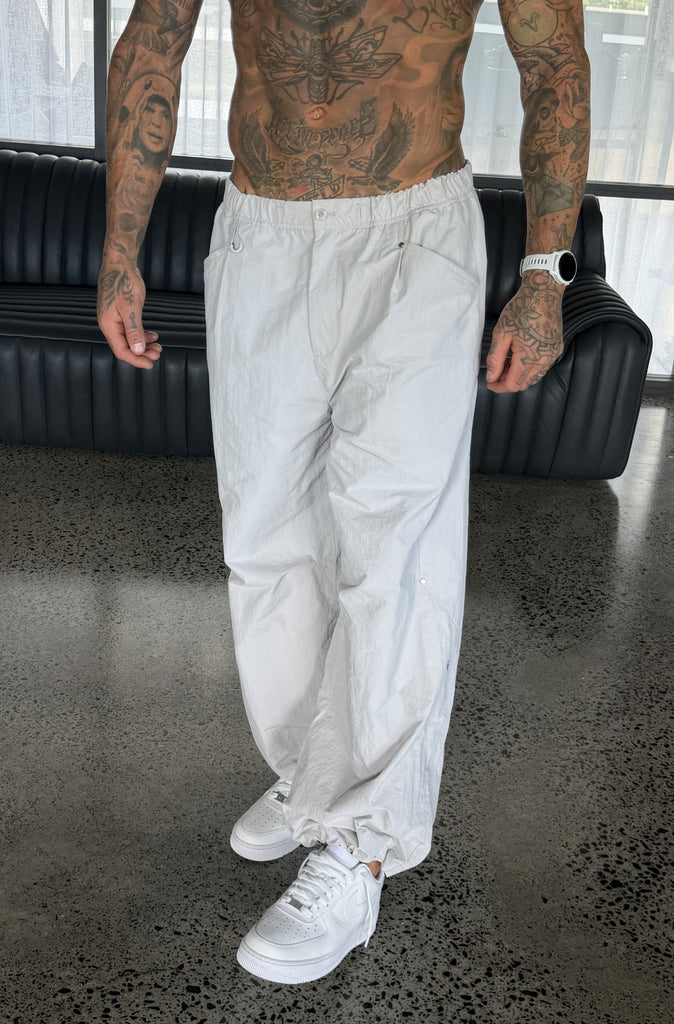 FR Wide Leg Tech Pant Smoke [men]