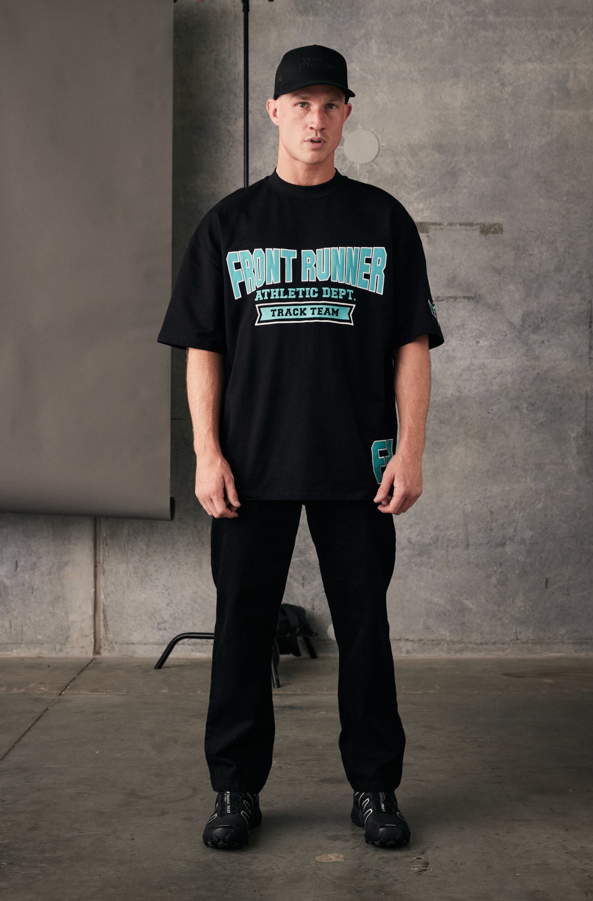 Athletic Department Tee - Black - Men