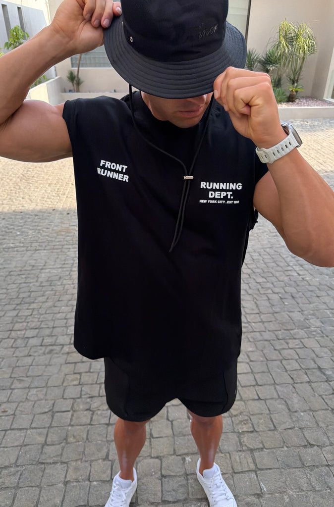 Running Dept Tank - Black