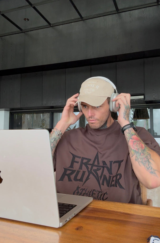 Heavy Medal Tee Chocolate [men]