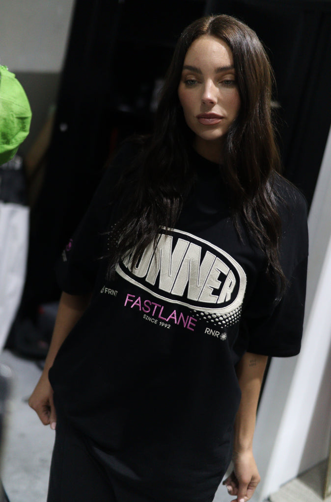 Fast Lane Tee Black [women]