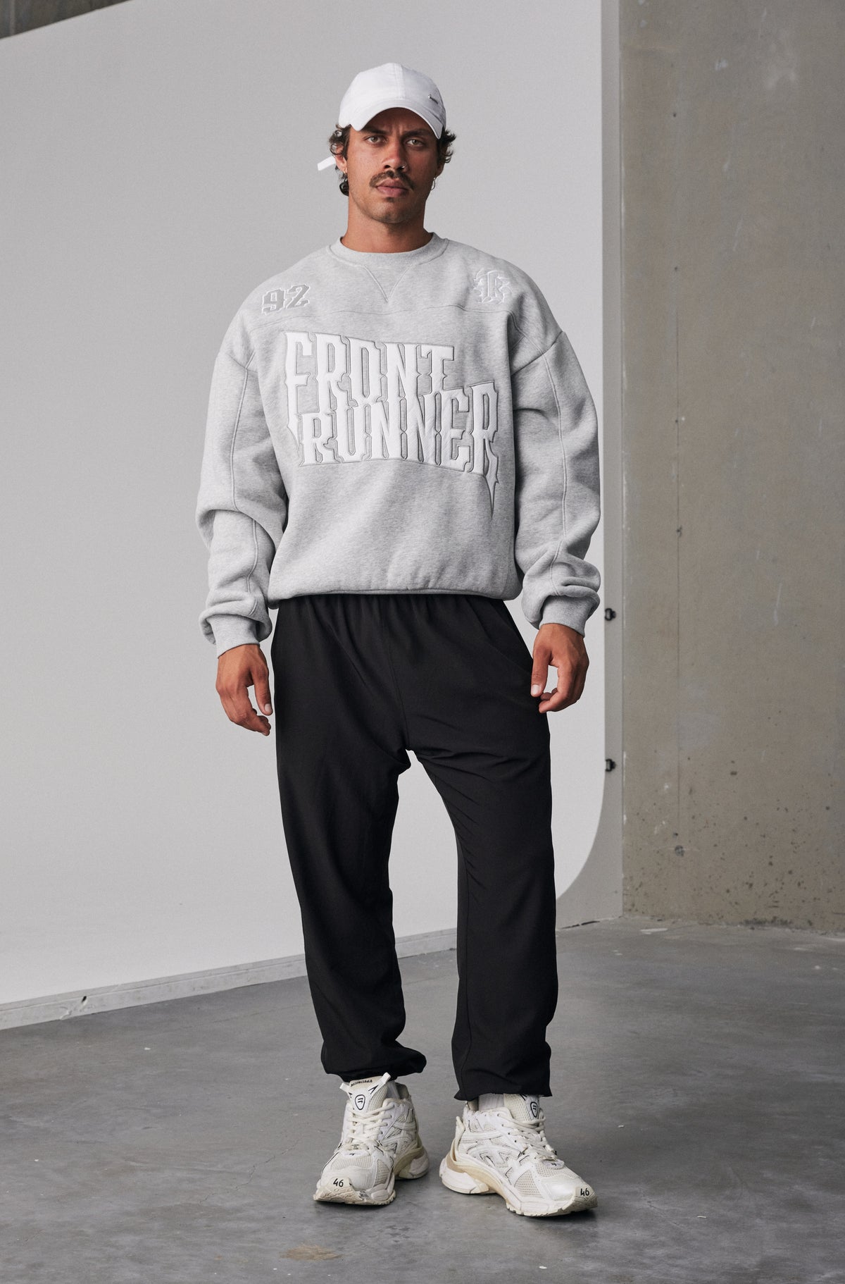 Pyro Crewneck - Grey Marle - Men