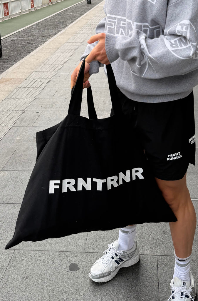 FRNTRNR Oversized Tote Black