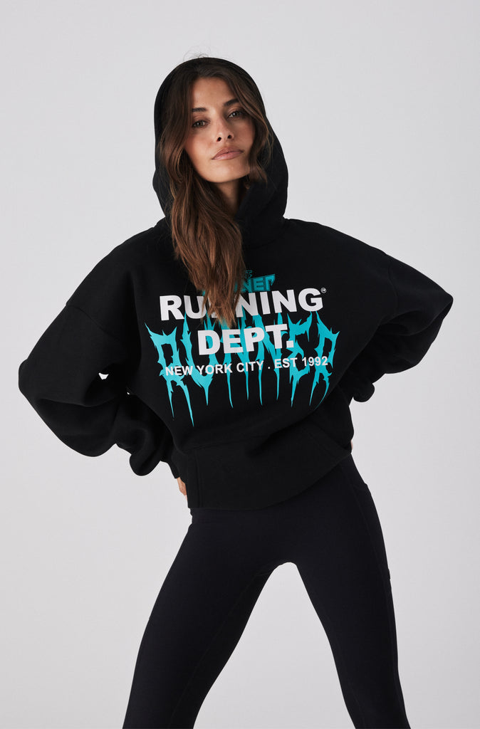Tribal Dept Hoodie - Black Tiffany